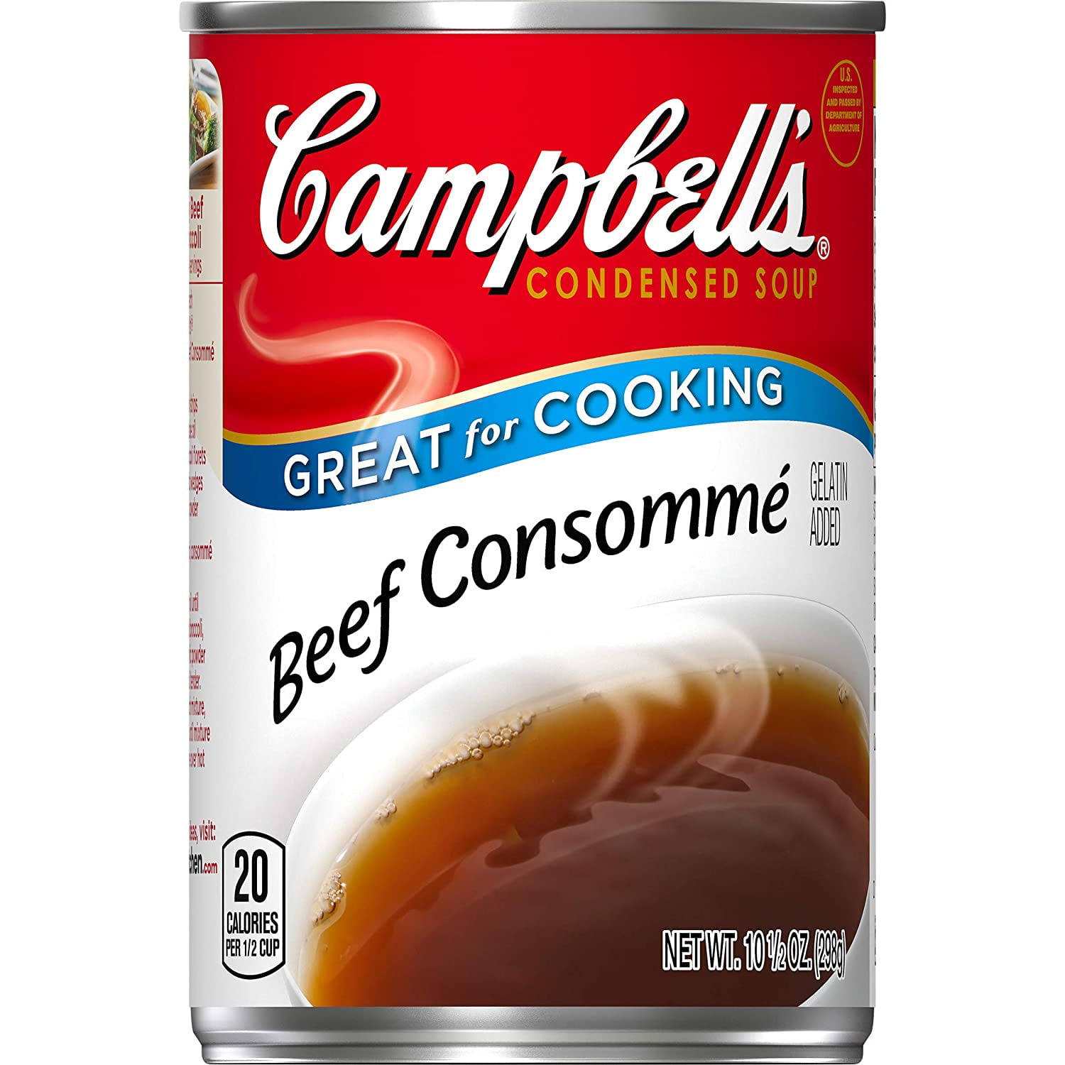 Campbells Condensed Beef Consommé, 10.5 oz. Can (Pack of 12)