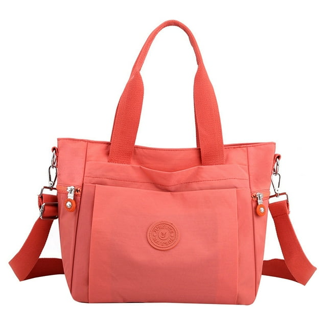 Bolsos de nylon para mujer Bolsa de viaje de nylon impermeable Bolsos ligeros Bolsa de transporte para hombre y mujer Bolso de nylon para el hombro