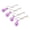 Purple, variant on NFTIGB 4Pcs Metal RC Car Body Clips with Pull Tabs for 1/8 1/10 Remote Control Car Upgrade Parts Silver, 1.3 inches / 34 mm