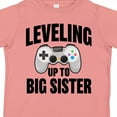thumbnail image 4 of Inktastic Leveling Up to Big Sister Girls Toddler T-Shirt, 4 of 5