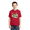 Red, variant on Wild Forest Spotted Cheetah Family Animal Lover Boys Graphic Youth T-Shirt