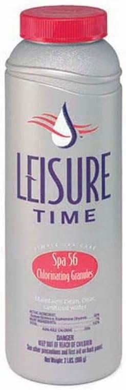 Leisure Time 22337A Spa 56 Chlorinating Granules for Spas and Hot Tubs 3 Pack