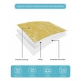 thumbnail image 5 of Quilts Twin Size Bedding Set, Yellow Botanical Lightweight Quilted Comforter, Vintage Floral Plants Branch Soft Reversible Bedspread Coverlet with Pillow Covers for All Season, 68" x 86", 5 of 7