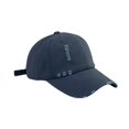 thumbnail image 7 of Men's and Women's Ripped & Distressed Baseball Cap, Washed Vintage Dad Hat with Hole Details, Soft Top Classic Fit Cap for Spring and Autumn Casual Wear Navy, 7 of 7