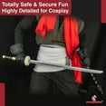 thumbnail image 6 of Armory Replicas - Polyurethane Foam Zoro Pirate Anime Wado Ichimonji Replica Katana - Cosplay Cosplay LARP Prop Foam Sword, 6 of 7