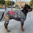 thumbnail image 6 of Pet Funny Cool Print Four-Legged Shirt Breathable Soft Puppy Jumpsuit Bodysuit For Small Dogs All Seasons, 6 of 9
