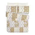 thumbnail image 3 of Modern Heirloom Saffron Taupe 3-Piece Quilt Set, King, 3 of 7