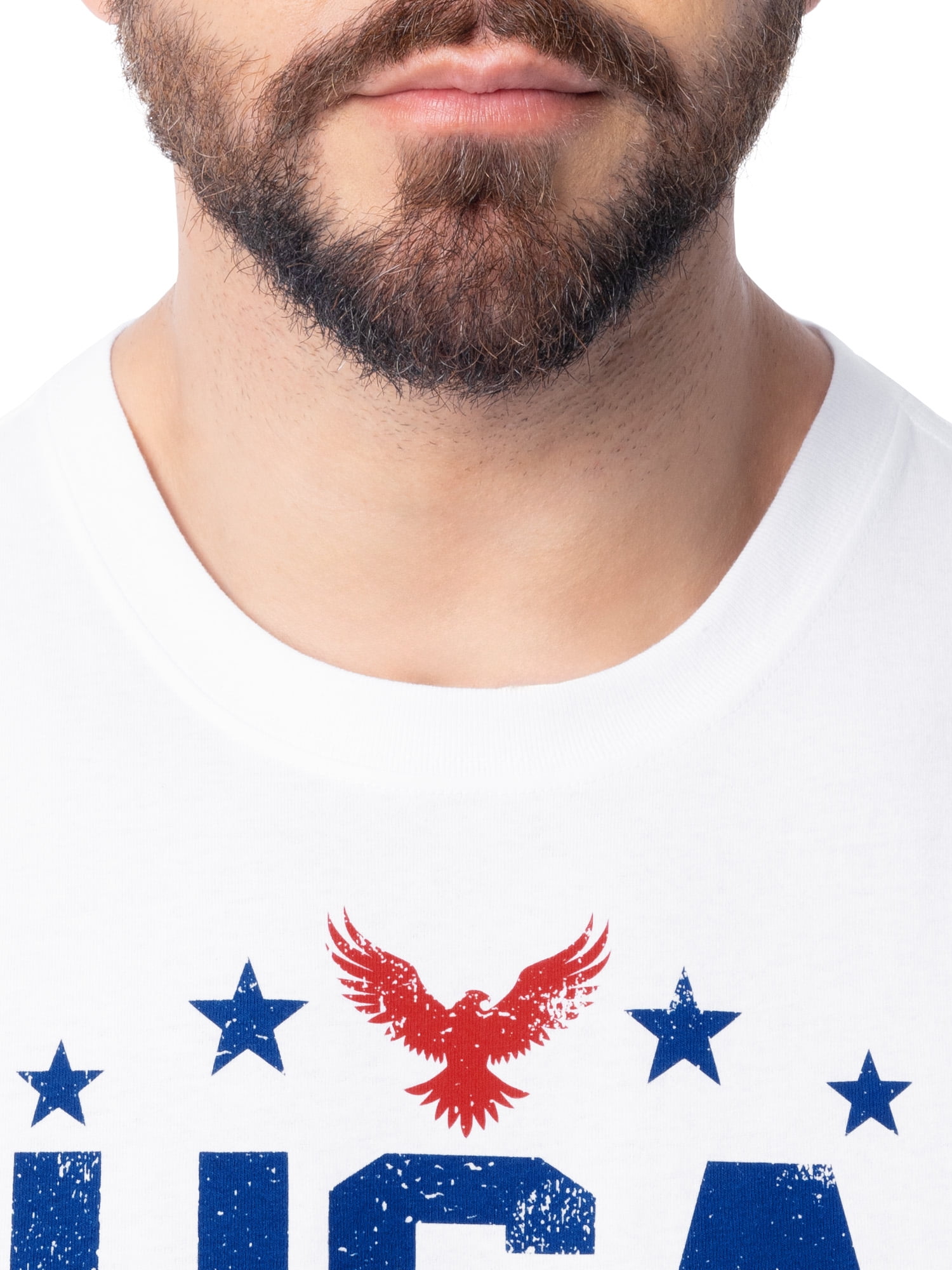Way to Celebrate Men's & Big Men's 4th of July Americana Graphic Muscle Tank, Sizes S-5XL