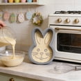 thumbnail image 5 of Silicone Bunny Cake Mold Baking Pan, Cute Rabbit Shaped Cake Pan, Holiday Birthday Party Supplies Kitchen Baking Tool (Gray), 5 of 8