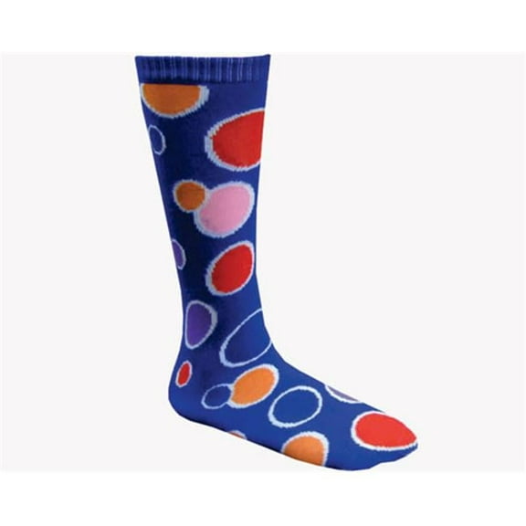 Blue Circle Knee Socks - Size Adult
