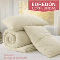 thumbnail image 2 of ALVANA Set de Edredón 2 Piezas Acolchado Extra Grande Hipoalergénico Relleno Suave de Microfibra Down Alternative Ideal para Todo el Año Uso como Edredón o para Funda Duvet, 2 of 6