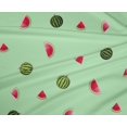 thumbnail image 4 of oneOone Tissu Polyester Lycra Pastèque Tissu Imprimé 1 Yard 56 Inch Wide, 4 of 4
