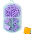 thumbnail image 4 of Clips para Papel y Clips para Papel - 45 Piezas Clips para Papel Clips para Papel - Clip de Escritorio, 4 of 5