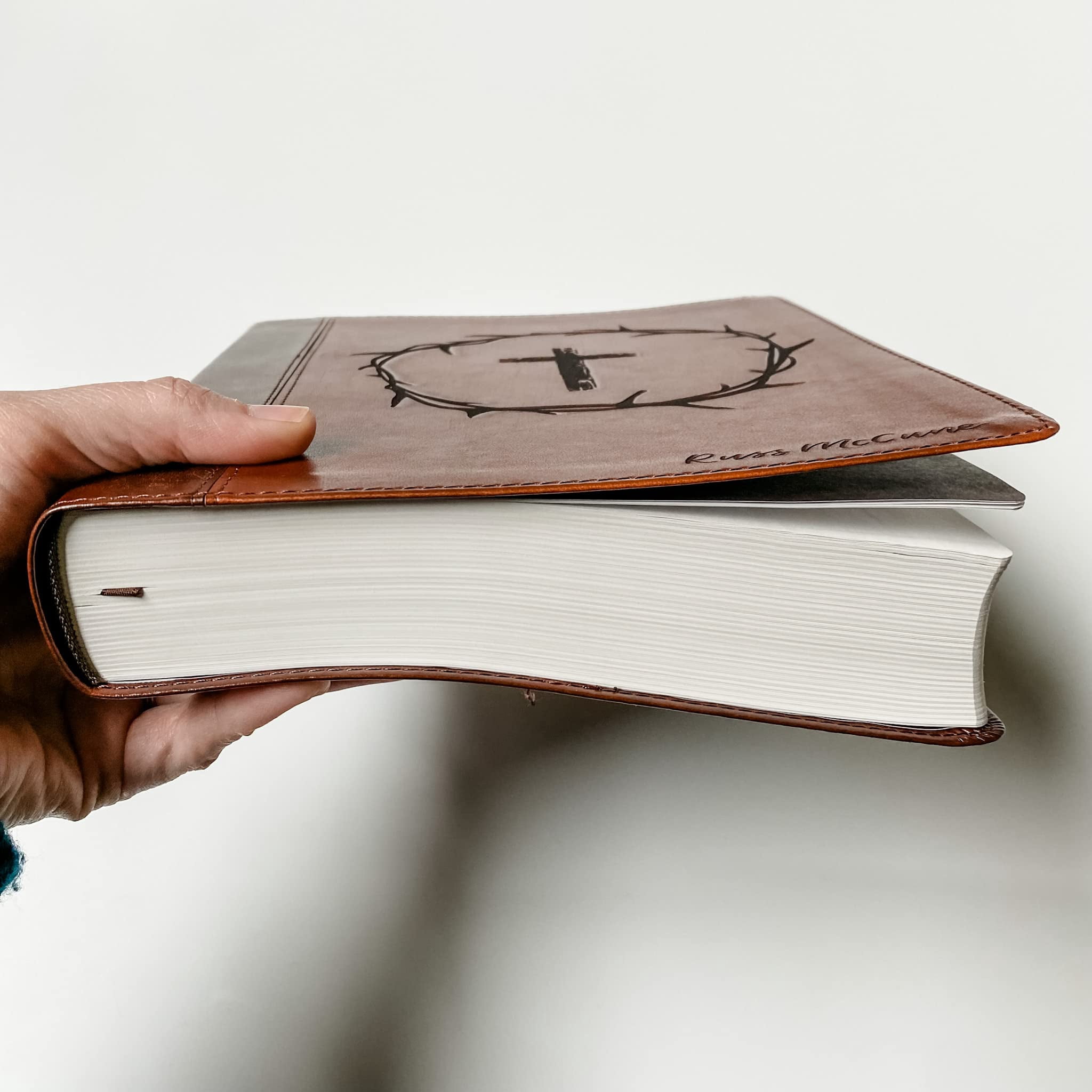 ESV Journaling Study Bible (Trutone, Brown/Chestnut, Timeless Design), (Hardcover)