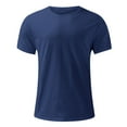 thumbnail image 4 of Camisetas Para Hombre, Primavera Y Verano, Con Estampado Completo, Manga Corta, Cuello Redondo, Tendencia De Moda, Camisa De Fondo, 4 of 4