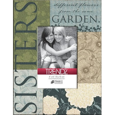 - Timeless Frames Trendz Sisters Decoupage Tabletop Photo Frame