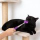 thumbnail image 5 of Juguete De Plástico Para Gatos Juguete retráctil morado para gatos con mango largo para jugar de forma interactiva y aliviar el aburrimiento (1 unidad) JASKFLY, 5 of 8