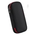 thumbnail image 6 of Hvmvliv Pencil Pouch Nylon Pencil Case Purecolor Large Capacity Pencil Bag Multifunctional Pencil Bag Cute Practical Pencil Bag Multicolor Optional Black Black, 6 of 7