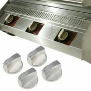 4 Pack Universal Gas Stove Knobs Cooker Oven Hob Control Knobs Switch 6mm