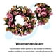 thumbnail image 5 of Advancent Guirnalda de flores artificiales para colgar en la pared de la puerta delantera, guirnalda decorativa para casa, vacaciones, boda, fiesta, guirnaldas No.08 Advancent HA008500-08, 5 of 6