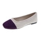 thumbnail image 1 of Zapatos Casuales Planos para las Mujeres Color-Bloque Dedo Redondo Boca Poco Profunda Deslizamiento en Zapatillas de Lienzo Primavera, Zapatos de Lienzo para las Mujeres, 1 of 5