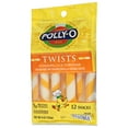 thumbnail image 2 of Polly-O Twists String Cheese Mozzarella & Cheddar Cheese Snacks, 12ct Sticks, 2 of 7