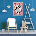 thumbnail image 3 of Cuadros Decorativos Juegos Olímpicos de Invierno 2022 Mascota Full Round Drill Diamond Painting DIY (NH1397) Tmvgtek embutido en tela, 3 of 9