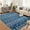 Peacock Blue, variant on Geetinfly Super SoFT Area Rugs Moroccan Area Rug Machine Washable Large Boho Ultra-Thin Indoor Floor Carpet Anti-Slip Foldable Geometric Rug for Living Room Bedroom Dining Room Office