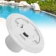 thumbnail image 1 of Accesorios de descarga de piscina de drenaje de salida de desbordamiento de agua de piscina de plástico, 1 of 8