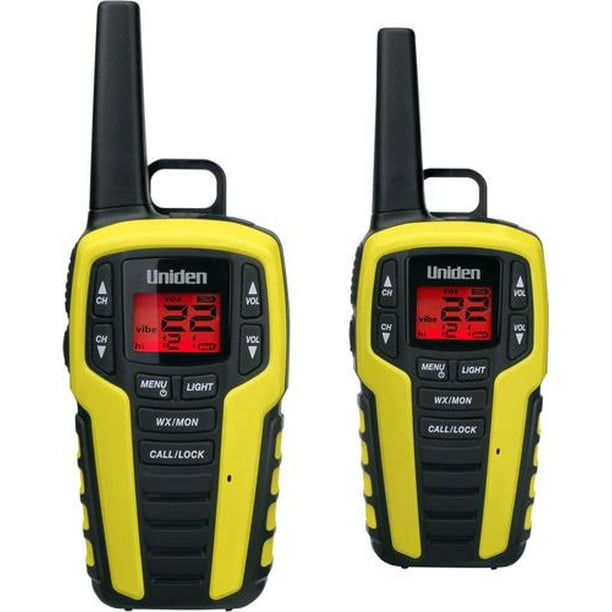 uniden 32mile 22 channels sx329 twoway radios