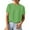 Green, variant on Knit Short Sleeve Crewneck T Shirt Top Casual Yarn Textured Tee Shirt For Everyday Comfortable Wear Beautiful Cozy Women's Tops