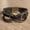 Black, variant on A multi -layer artificial leather bracelet with a Posamian style with geometric ring design, silver coating magnetic buckle, born in April, suitable for daily wear and Thanksgiving gift -symmetrical