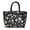 A001- Black, variant on Lunch Carrier | Navy Daisy Insulated Tote | Leakproof Insulated Bag | Work Lunch Bag | Great Gift for Women