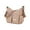 Khaki, variant on Casual Nylon Purse Handbag Crossbody Bag Waterproof Messenger Shoulder Bag for Women (Black)
