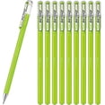 thumbnail image 1 of Shiyou-Stylo à Bille Coloré Mat Jaune Vert 10 Stylos K110-VK, 1 of 4