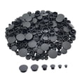 thumbnail image 1 of 300 Piezas De Tapones De Plástico Para Agujeros De Postes De Cercado, Insertos De Tubería Para Dormitorio, Cocina, Color Negro, 1 of 8