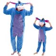 thumbnail image 1 of COSUSKET Pijamas de una Pieza para Adultos Unisex de Ajuste ceñido, Franela, Cosplay, Animal, Disfraz de Halloween de una Pieza, Ropa de Dormir, Ropa para el hogar, 1 of 4