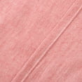 thumbnail image 3 of Ntbay 2 Pack Breathable Washed Cotton Body Pillowcases with Envelope Closure, Soft Solid Color Pillow Cases Set of 2, 20" x 54" , Coral Pink, 3 of 5