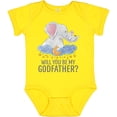 thumbnail image 3 of Inktastic Will You Be My Godfather? Boys or Girls Baby Bodysuit, 3 of 5