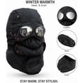 thumbnail image 5 of Winter Thermal Hat with Built-in Goggles, Face Mask & Glasses Compatibility Hat for Skiing, Snowboarding Outdoor Sports, 5 of 7