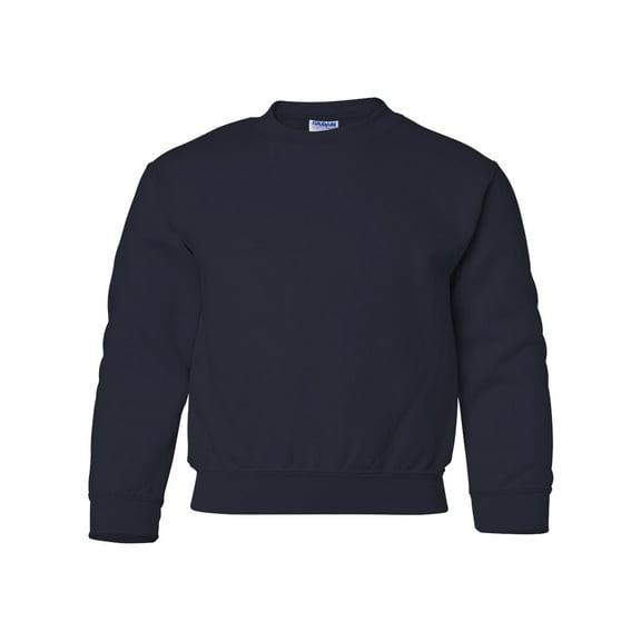 Heavy Blend Youth Sweatshirt, L, Navy