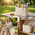 thumbnail image 7 of CALLINOX Women's Waterproof EVA Beach Tote Bag 3-Piece Off-White., 7 of 7
