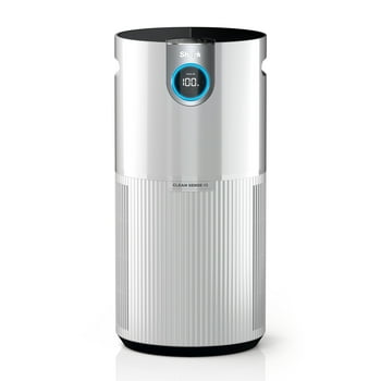 Shark Air Purifier MAX with NanoSeal HEPA, Cleansense IQ, Odor Lock, Cleans up to 1000 Sq. Ft. and 99.98% of particles, dust, ens, smoke, 0.1–0.2 microns, White HP200