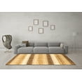 thumbnail image 3 of Ahgly Company Indoor Rectangle Abstract Brown Contemporary Area Rugs, 8' x 10', 3 of 4