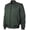 Olive, variant on Men's Lightweight Slim Fit Ring Zipper Quilted Flight Bomber Jacket JASON (Black, XL)