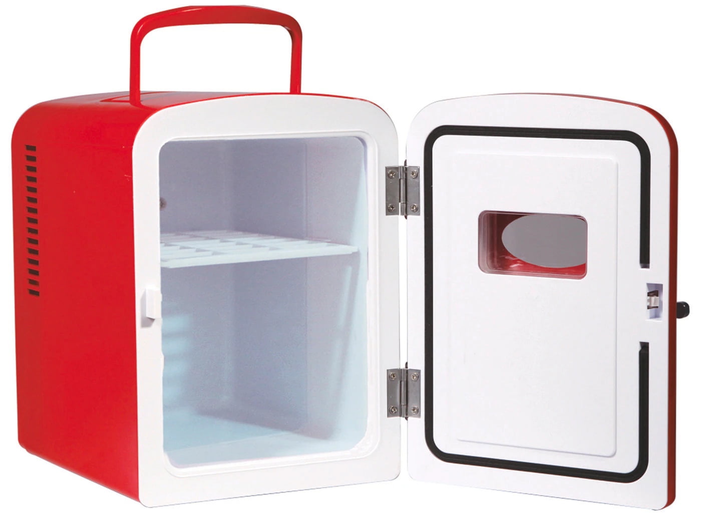 Restored Frigidaire, 6 Can/4L Mini Personal Retro Fridge Cooler, EFMIS229, Red (Refurbished)