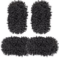 thumbnail image 2 of CNKOO 4 Pack Microfiber Mop Pads Reusable Microfiber Dust Mop Refill Machine Washable Mop Refill Pads Wet and Dry Microfiber Mop Head Refill Super Absorbent Mop Replacement for Mopping Fl, 2 of 10