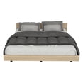 thumbnail image 2 of Cama Presidencial Wesley Beige Virtual Muebles, 2 of 7
