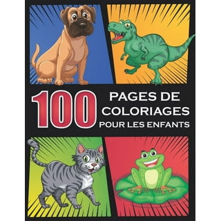 ANIMAUX livre de coloriage pour Enfants -À partir de 2 ANS: Cahier