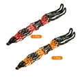 thumbnail image 3 of Unique Bargains Basket-Ball Sport Ballon Sac de Stockage Sac en Filet Noir Rouge / Noir Jaune 1 Set / 2pcs, 3 of 6